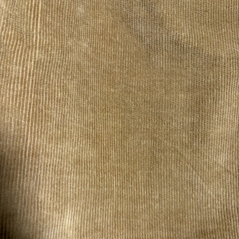 Jolt‎ Golden Tan Corduroy Mini Skirt. Full Front Zip. Junior Size M
